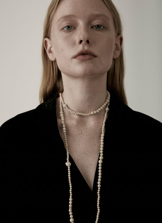 Versatile Long Beaded Necklace