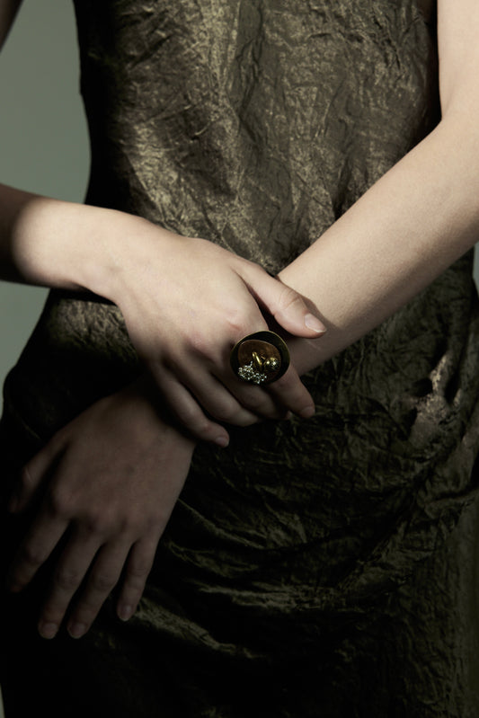 Natural Shell Stacking Ring