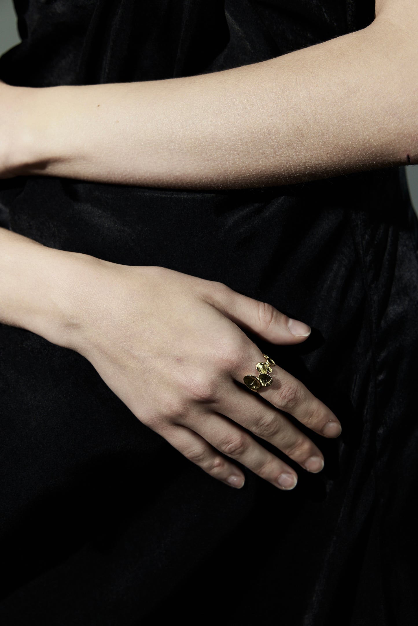 Sculptural Open Stacking Ring