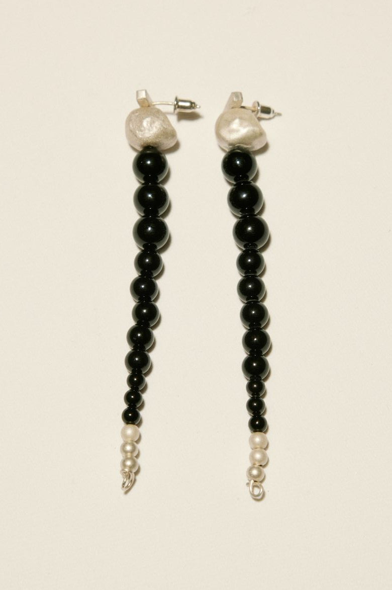 Beaded Waterfall Drop Earrings