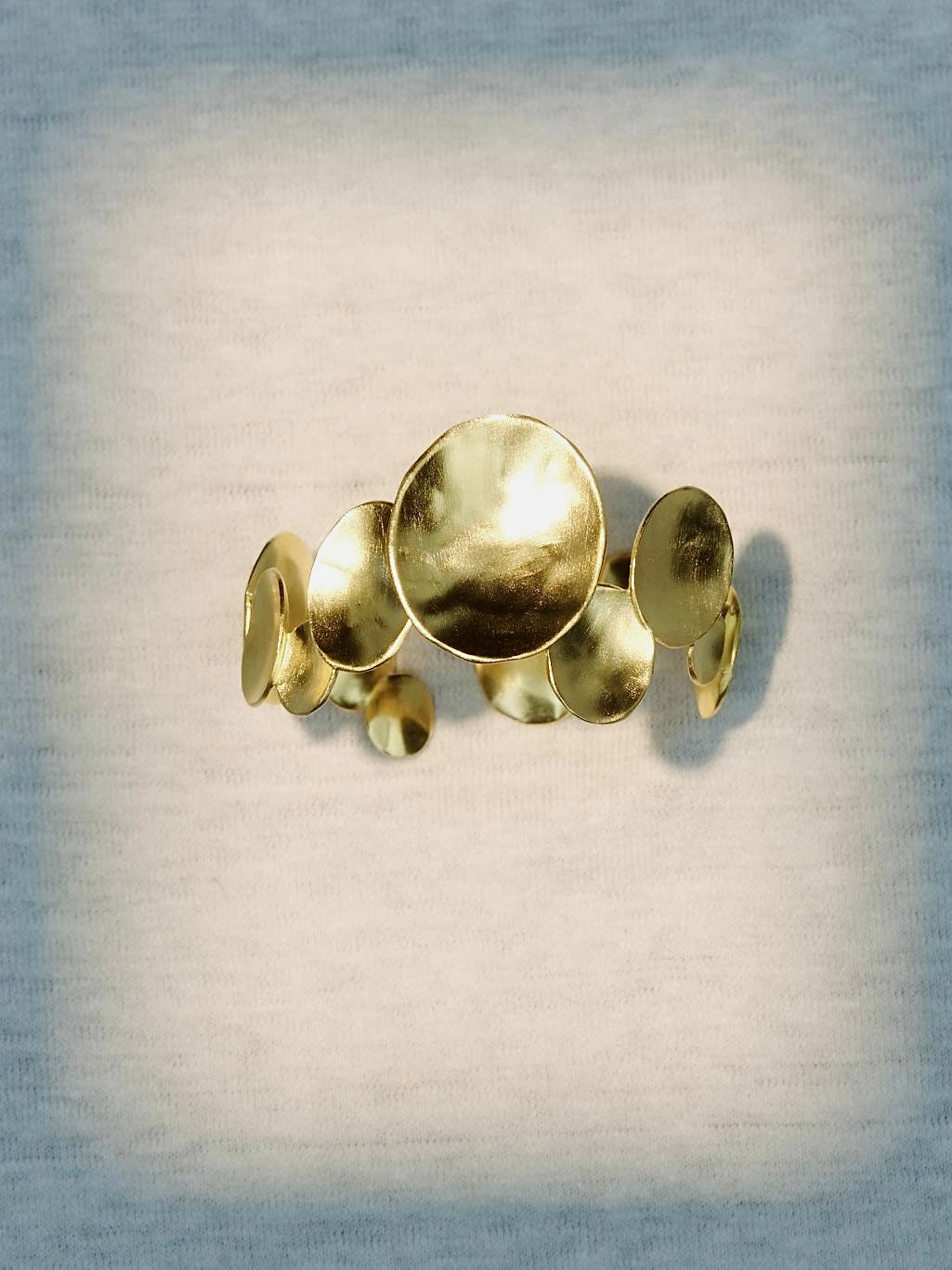 Sculptural Open Cuff Bracelet