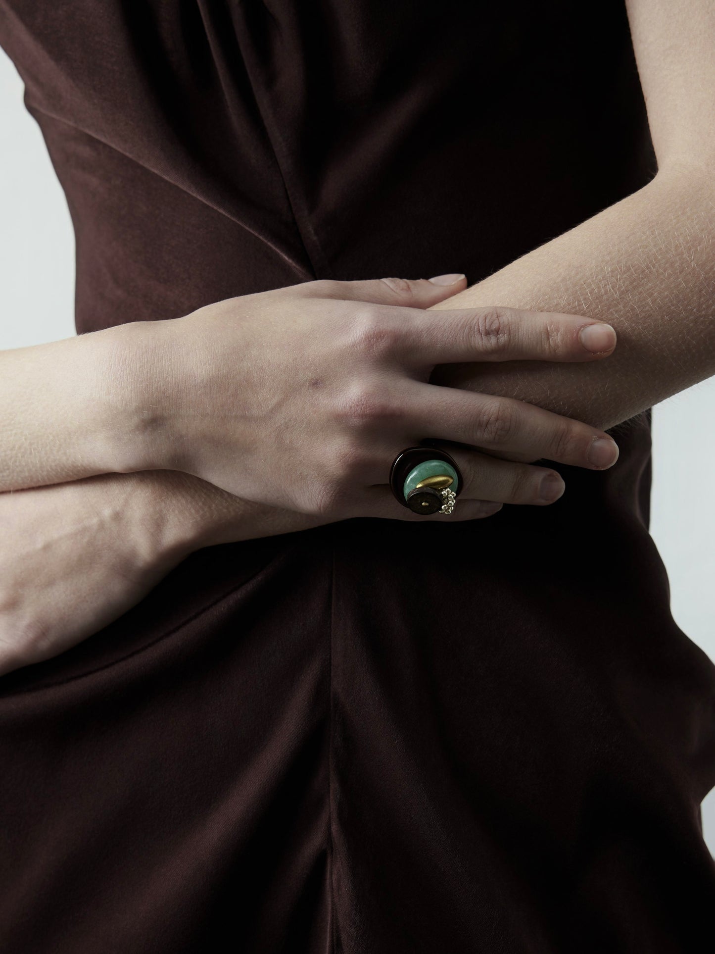 Aventurine Stacking Ring
