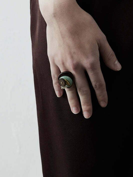Aventurine Stacking Ring