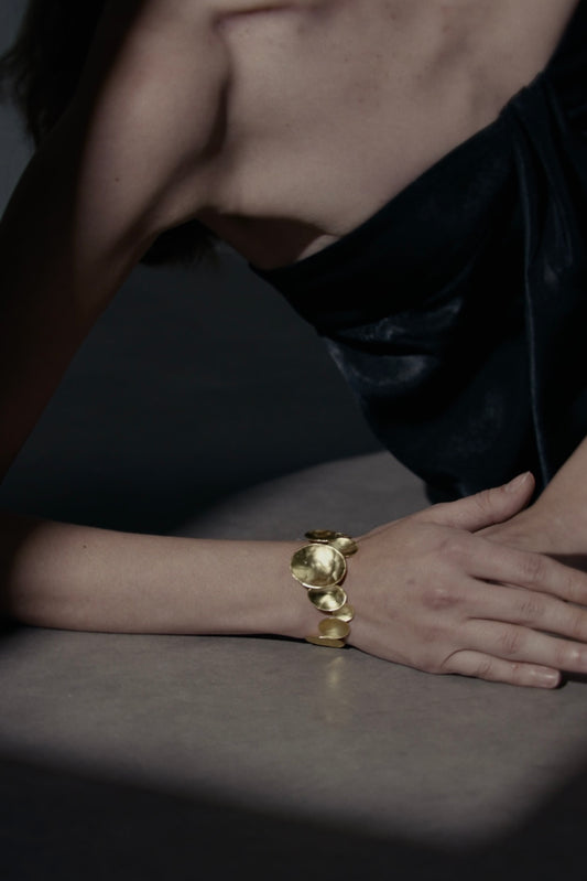 Sculptural Open Cuff Bracelet