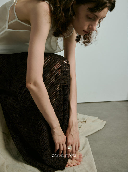 Round Signet Open Ring