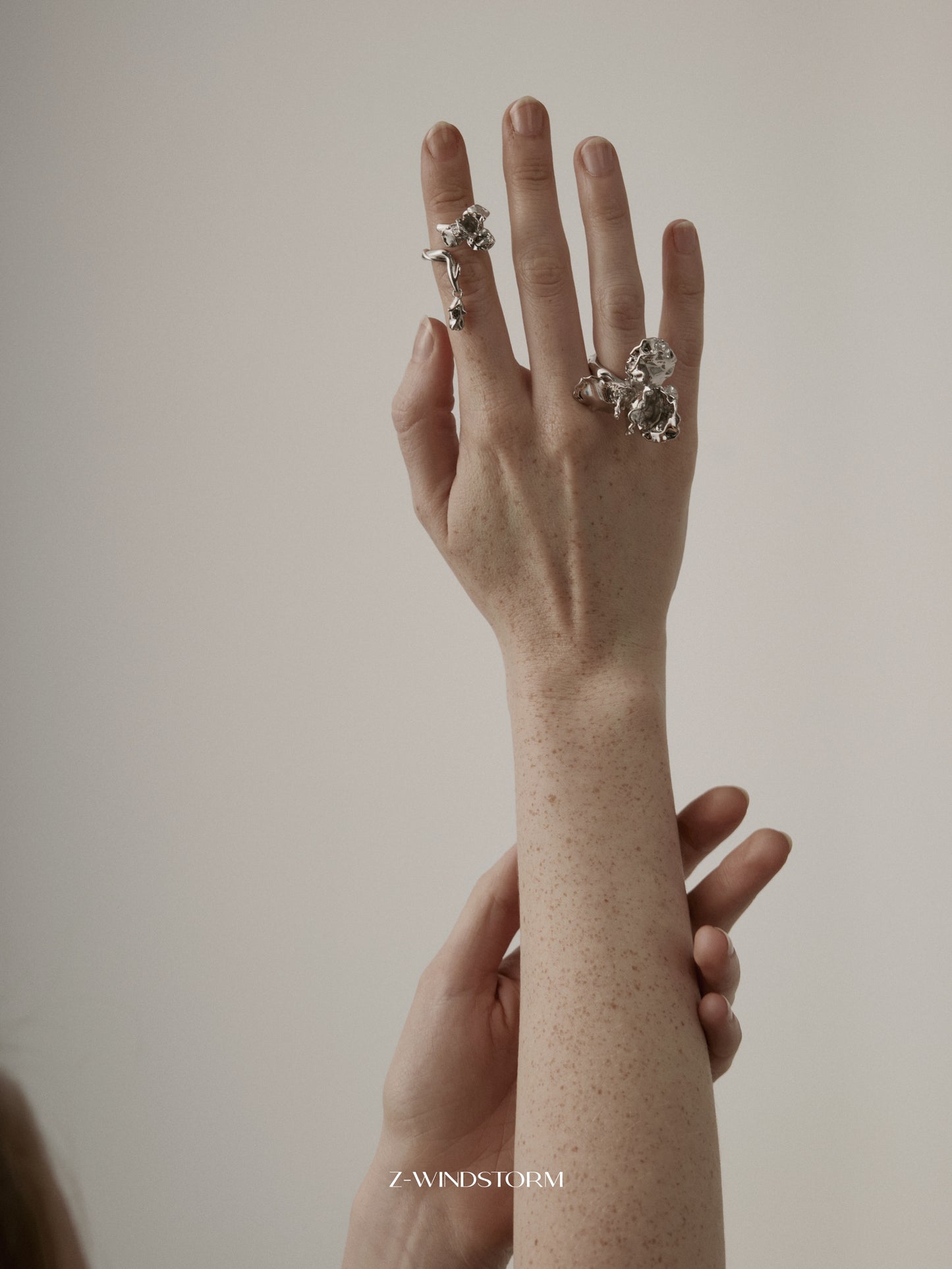 Iris Coiled Ring