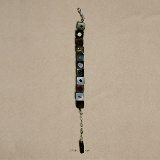 Cubic Chain Bracelet