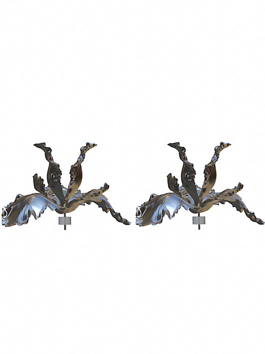 Iris Stud Earrings