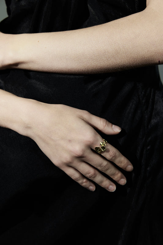 Sculptural Open Stacking Ring