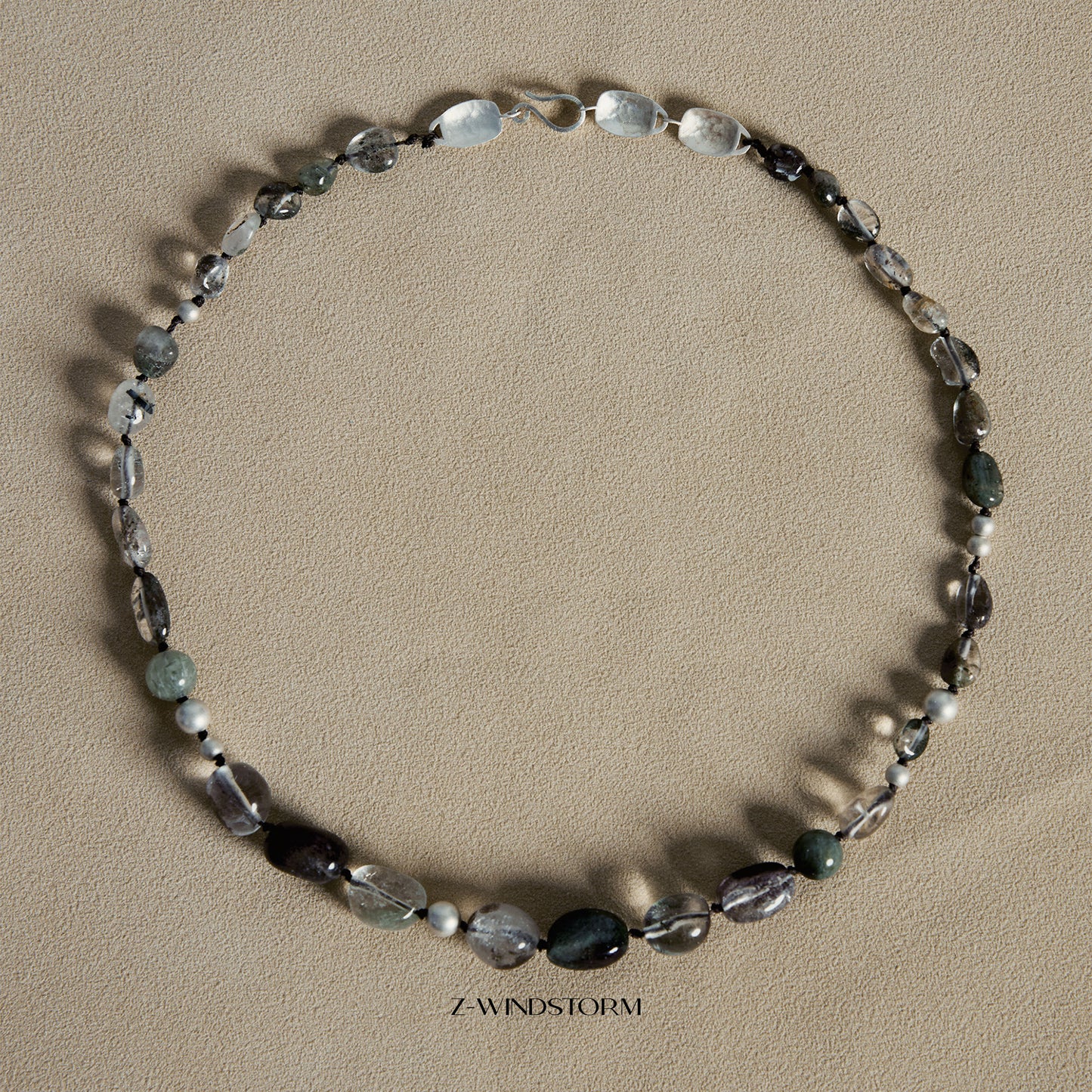 Green Phantom Beaded Necklace