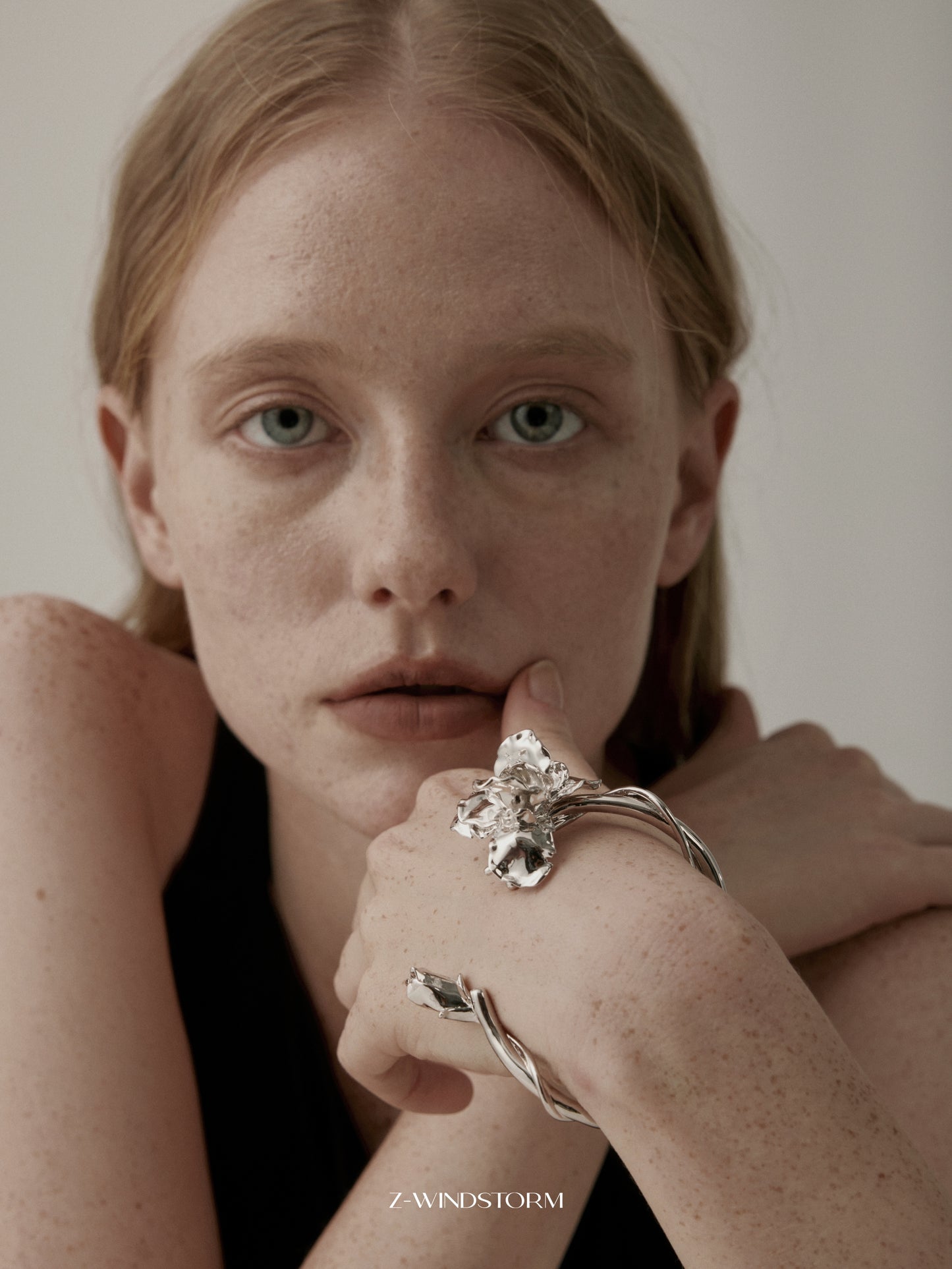 Iris Cuff Bracelet