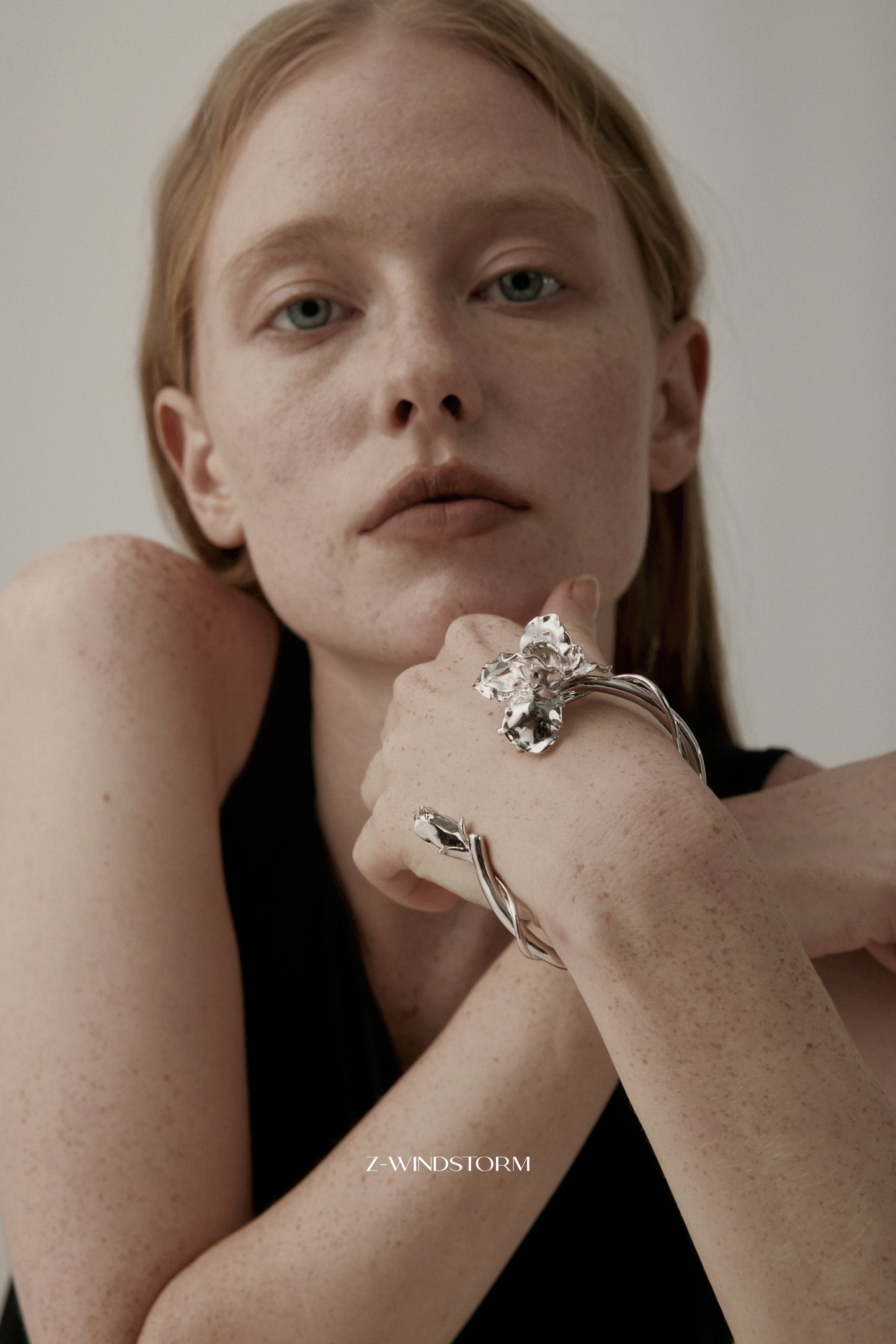 Iris Cuff Bracelet
