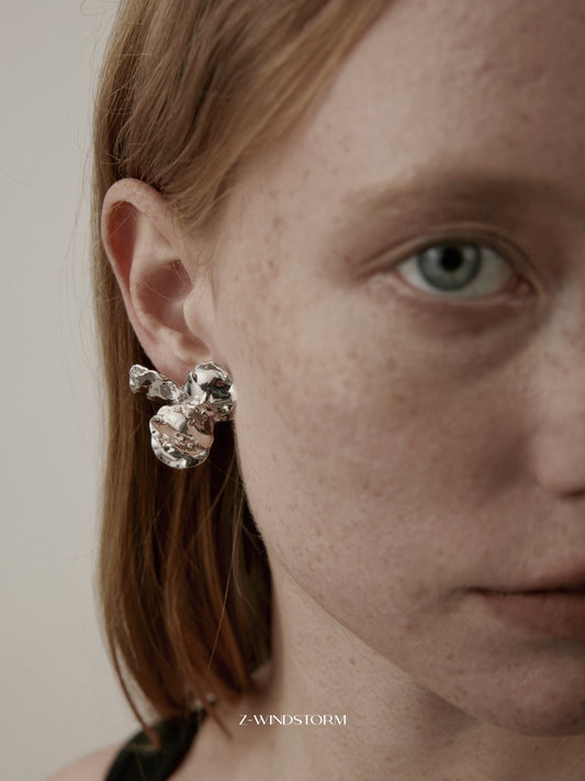 Iris Stud Earrings